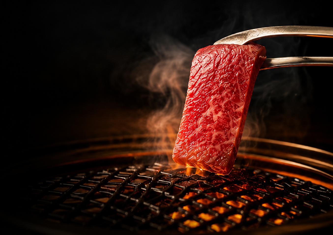 Wagyu trên bếp